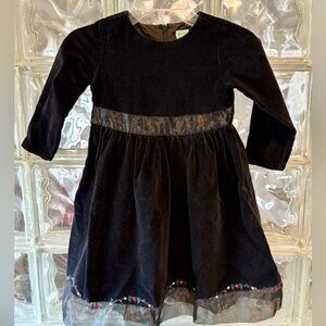 Vintage Gymboree Girls Christmas Dress-Size Small (3 Years)